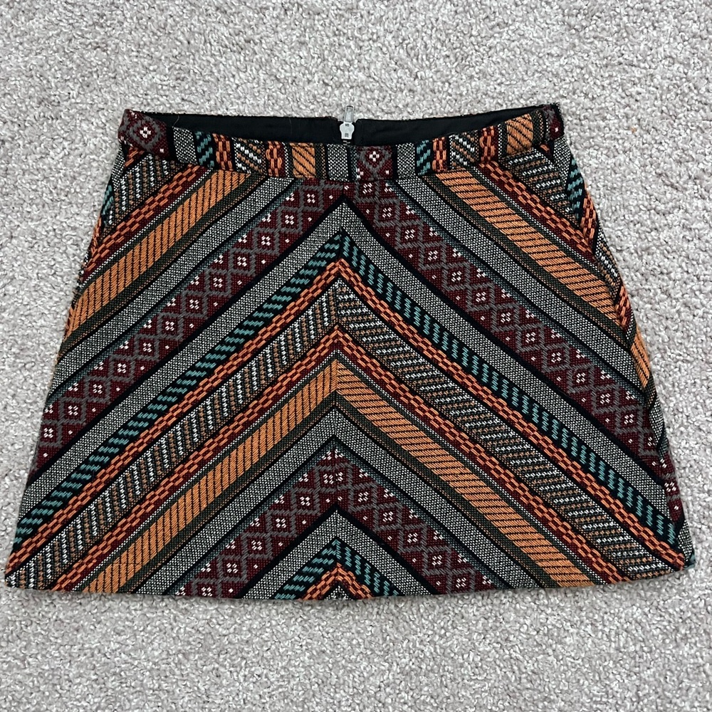 Embroidered Forever 21 mini skirt